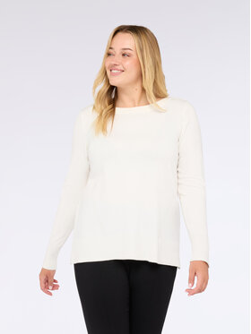Fiorella Rubino Fiorella Rubino Cardigan M631L008005N011 Bianco A-Line Fit