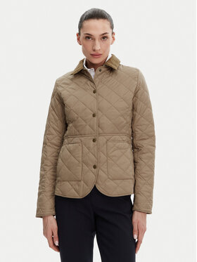 Barbour Barbour Μπουφάν μεταβατικό Deveron LQU1012BE34 Μπεζ Regular Fit