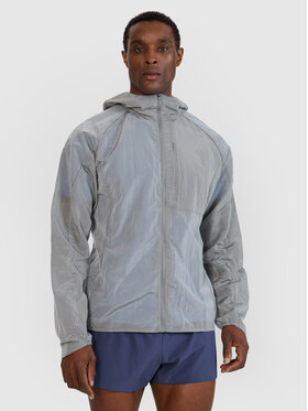 4F 4F Giacca da corsa 4FWSS25TTJAM698-27S Grigio Regular Fit