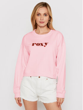 Roxy Roxy Bluza Break Away Crew ERJFT04394 Różowy Regular Fit