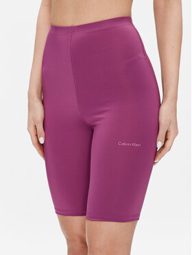 Calvin Klein Performance Calvin Klein Performance Sportovní kraťasy 00GWS3L702 Fialová Slim Fit