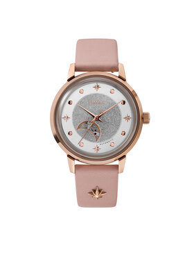 Timex Timex Zegarek Celestial Automatic TW2U54700 Różowy