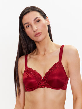 Triumph Triumph Biustonosz z fiszbiną Ladyform Soft 10166306 Bordowy