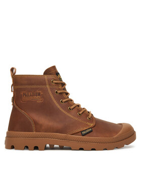 Palladium Palladium Schnürstiefeletten Pampa Zip Lth Legacy 79502-257-M Braun