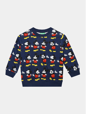 United Colors Of Benetton United Colors Of Benetton Світшот 3E4ZG10C8 Cиній Regular Fit