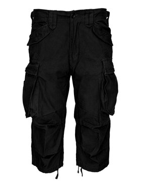 Brandit Brandit Szorty materiałowe 2003.2.L Czarny Regular Fit