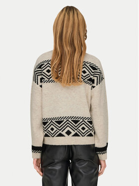 ONLY ONLY Rollkragenpullover Victoria 15321179 Beige Regular Fit