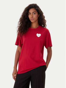 HUGO HUGO T-Shirt Vintag 50551445 Rot Regular Fit