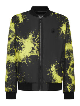Plein Sport Plein Sport Bunda bomber 28347 Černá Regular Fit