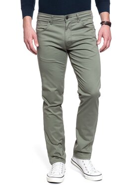 Wrangler Wrangler Pantaloni di tessuto GREENSBORO Marrone Straight Fit
