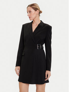 KARL LAGERFELD KARL LAGERFELD Koktejlové šaty A4W13023 Čierna Slim Fit