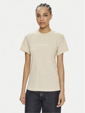 Calvin Klein Calvin Klein Tričko Hero Logo K20K205448 Béžová Regular Fit