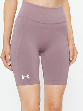 Under Armour Under Armour Спортни шорти Ua Train Seamless Short 1379151 Виолетов Compression Fit