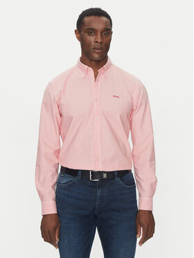 BOSS BOSS Hemd H-Roan 50521996 Rosa Slim Fit