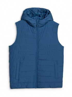 4F 4F Kamizelka BASIC+ Turkusowy Regular Fit