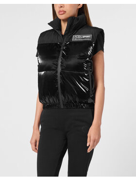 Plein Sport Plein Sport Bezrękawnik 14205 Czarny Regular Fit