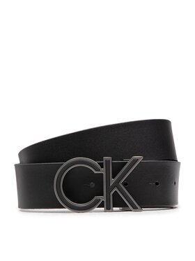 Calvin Klein Calvin Klein Мъжки колан Adj/Rev Ck Metal Inlay Pq 35Mm K50K509750 Черен
