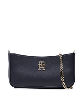 Tommy Hilfiger Tommy Hilfiger Geantă Th Timeless Chain Crossover AW0AW14483 Bleumarin