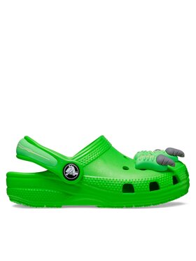 Crocs Crocs Şlapi Classic Iam Dinosaur Clog T 209700 Verde