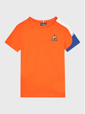 Le Coq Sportif Le Coq Sportif Tričko 2310049 Oranžová Regular Fit