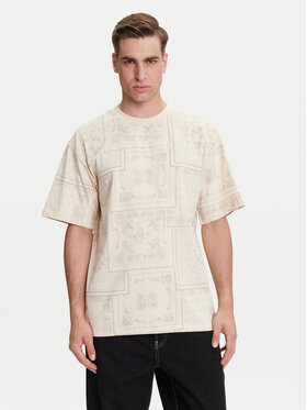 Karl Kani Karl Kani Marškinėliai Small Signature Paisley PD00005342 Smėlio Relaxed Fit