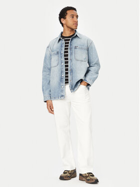 Tommy Jeans Tommy Jeans traper košulja DM0DM23269 Plava Relaxed Fit