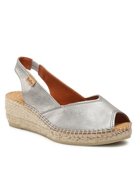 Toni Pons Toni Pons Espadryle Bernia-P Srebrny
