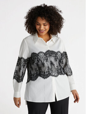 Fiorella Rubino Fiorella Rubino Camicia 5063T001297N0S1 Bianco Regular Fit