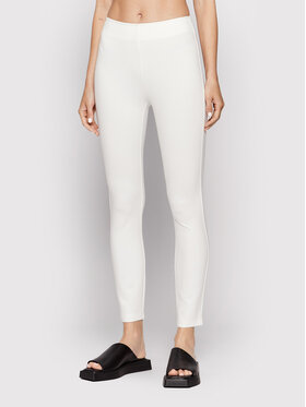 DKNY DKNY Legíny P0RK8CMD Bílá Slim Fit