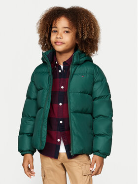 Tommy Hilfiger Tommy Hilfiger Зимова куртка Essential KB0KB08341 D Зелений Regular Fit