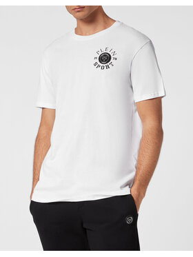 Plein Sport Plein Sport T-Shirt 13051 Biały Regular Fit