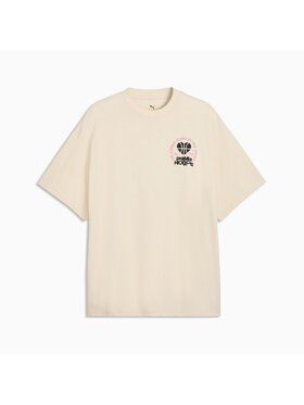 Puma Puma T-Shirt 634999 Beżowy Regular Fit