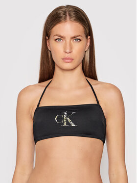 Calvin Klein Swimwear Calvin Klein Swimwear Μπικίνι πάνω μέρος KW0KW01521 Μαύρο