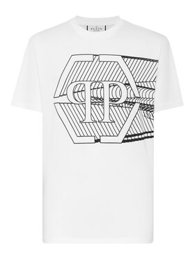 PHILIPP PLEIN PHILIPP PLEIN T-shirt 4621 Bianco Regular Fit