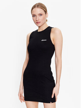 Ellesse Ellesse Kleid für den Alltag Dolly SGR17955 Schwarz Slim Fit