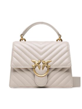 Pinko Pinko Kabelka Love One Top Handle Mini Light PE 23 PLTT 100071 A0GK Šedá