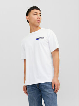 Jack&Jones Jack&Jones T-Shirt Corp 12233999 Weiß Standard Fit