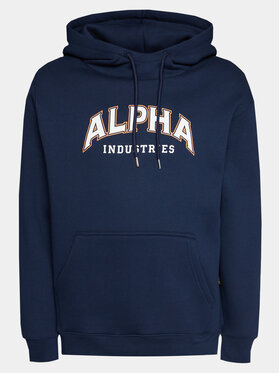 Alpha Industries Alpha Industries Sweatshirt College 146331 Dunkelblau Regular Fit