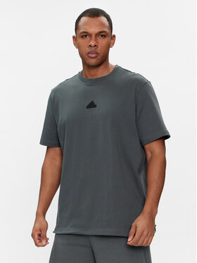 adidas adidas Marškinėliai City Escape IN3709 Žalia Loose Fit