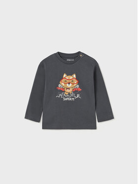 Mayoral Mayoral Μπλουζάκι 2.025 Γκρι Regular Fit