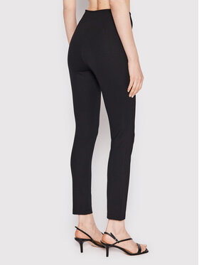 DKNY Leggings P0RK8CMD Crna Slim Fit