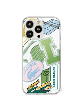Lacoste Lacoste Etui na telefon iPhone 15 Pro Zielony
