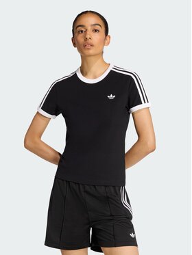 adidas adidas T-Shirt 3 Stripes KD7980 Μαύρο Regular Fit
