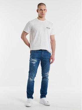BIG STAR BIG STAR Jeansy TERRY CARROT Niebieski Tapered Fit