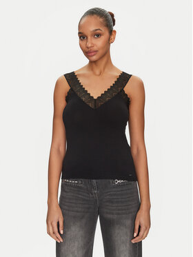 Morgan Morgan Top 242-DNAE Negru Slim Fit