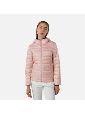 Rossignol Rossignol Kurtka puchowa W Rossi Light Hood Jkt Różowy Regular Fit