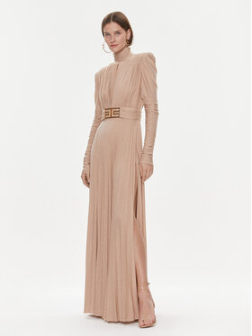 Elisabetta Franchi Elisabetta Franchi Večerní šaty AB-523-37E2-V720 Zlatá Reglan Fit