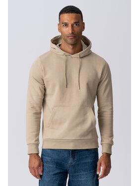 TeeShoppen TeeShoppen Bluza 'Basic Collection' Beżowy Regular Fit