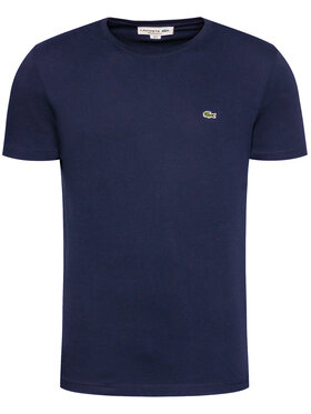 Lacoste Lacoste T-shirt TH2038 Tamnoplava Regular Fit