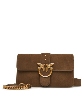 PINKO PINKO Handtasche Love One Classic Slouchy Fl PE 25 PLTT 104524 A2CC Khakifarben